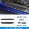 Для Chevrolet Camaro 2016 2017 2018 2019 2020 2021 2022 2023 Накладка-декор из настоящего углеродного волокна Аксессуары для интерьера автомобиля Наклейка