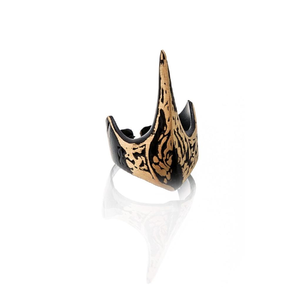 Кольцо Zihgir Archer Матовое черное кольцо