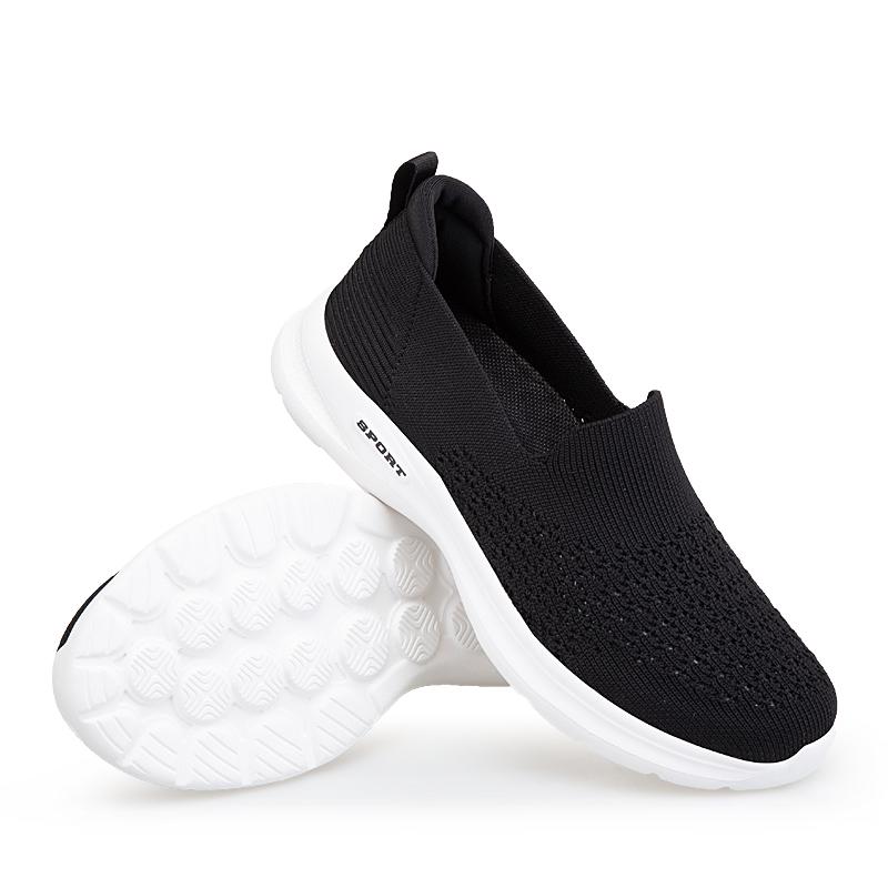 Модная женская удобная обувь летние балетки дышащая сетка уличная обувь для ходьбы слипоны женские повседневные кроссовки легкие