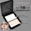 MGL Two-Tone Matte Palette: Wet/Dry Brightening Powder, Highlighter, Contour, and Blush In One.