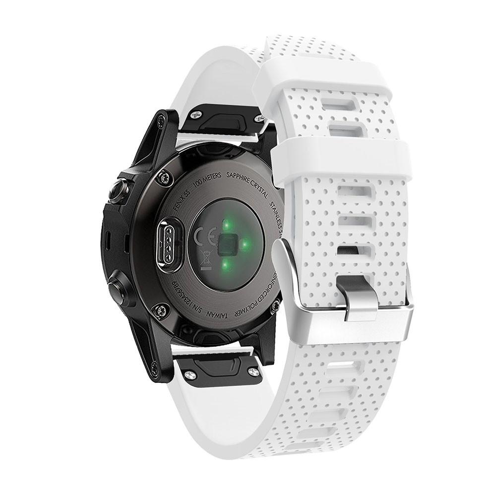 Ремешок-браслет для часов Garmin Fenix 8 5S Plus 6S 7S pro, 20 мм, силиконовый ремешок для смарт-часов с быстросъемным креплением EasyFit