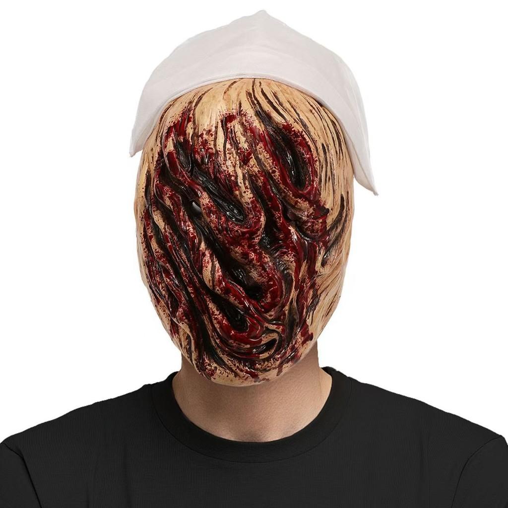 Латексная маска медсестры из Silent Hill, жуткий реквизит для Хэллоуина и косплея