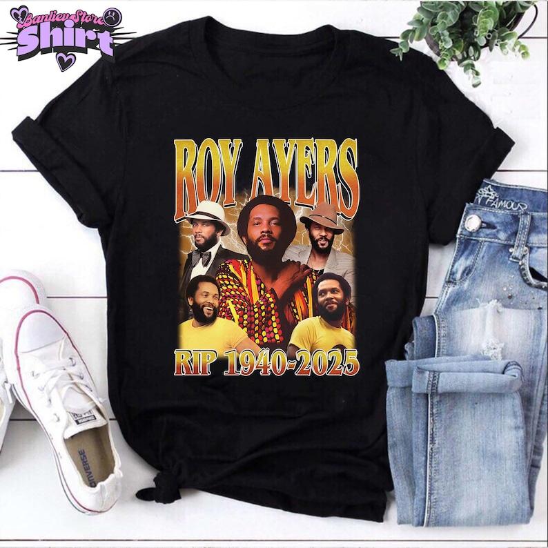 Rip Roy Ayers Retro Unisex Shirt Roy Of The Ravers Roy Edward Ayers Jr Fans Shirt American TShirt