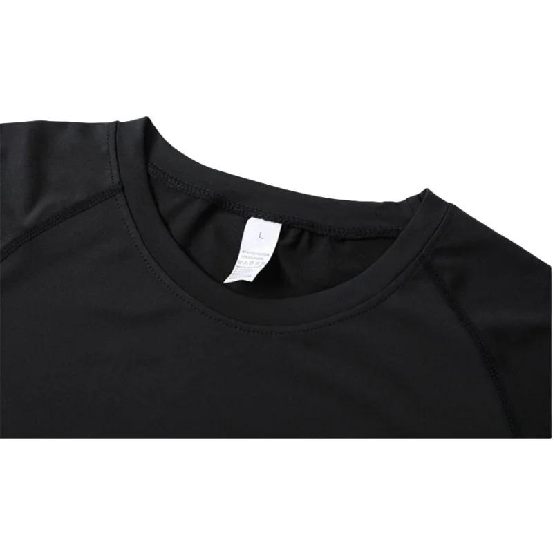 Zero Two Men Compressed Shirt Sports Quick Drying Fitness T-shirt Sweat-Absorbent Jogging Cycling Outdoor 8 Colors Short Sleeve