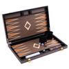 Engelhart- 250547 - Luxury Backgammon - 18 Inches - Walnut Veneer and Varnish