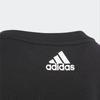 adidas Толстовка Серия Спортивный Стиль Жизни Удобная Теплая С круглым вырезом Детские топы Черный DY9230