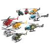 Alloy Helicopter Model Toys MINI Aircraft Military Collection Decorations Simulation Airplane Toys for Kids Boys Birthday Gift