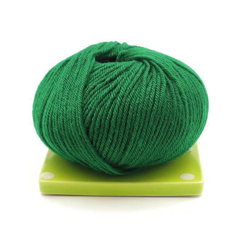 Клубок акриловой пряжи для вязания свитеров, крючков, обуви, тапочек, изделий ручной работы.