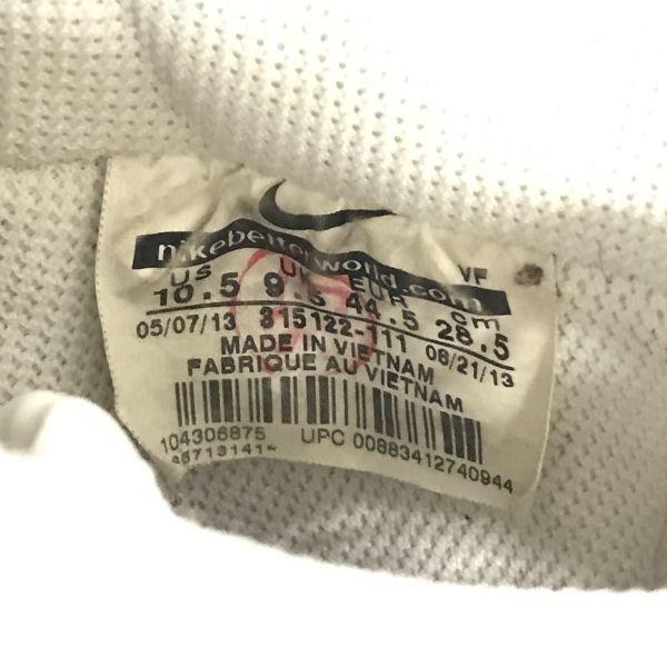 Nike Кожаные кроссовки Air Force 1 Low Размер 28.5 10.5 Белый(ИСПОЛЬЗОВАЛ)