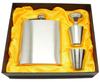 Фляжка Praxia Skittles Hip Flask 7 унций 200 мл, простой набор, чехол для отдыха на природе, воронка, 2 стопки, салфетка в комплекте