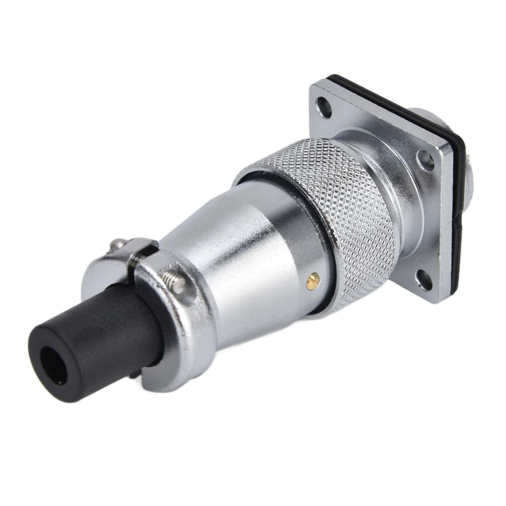 3-контактный авиационный разъем из цинкового сплава, водонепроницаемый, авиационный штекер, гнездо, переменный ток 500 В