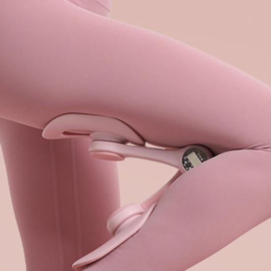 Thigh Trainer with Counter LCD Display Adjustable Ergonomic Pelvic Floor Muscle Trainer Men Women Inner Thigh Leg Hip Exerciser Toner