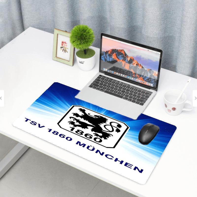 1860 Munchen football club Print Mouse Pad, Anti‑Slip Desktop keyboard Mat, for PC Laptop Gaming Working Daily Use, Cool Festival Surprise Gift