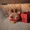 Handmade Wool Felt Craft Gifts Christmas Ornament, Santa Claus, Elf, Snowman Warm Fairy Tale Style Ornaments Hanging Decor, Cute Tree Decoration