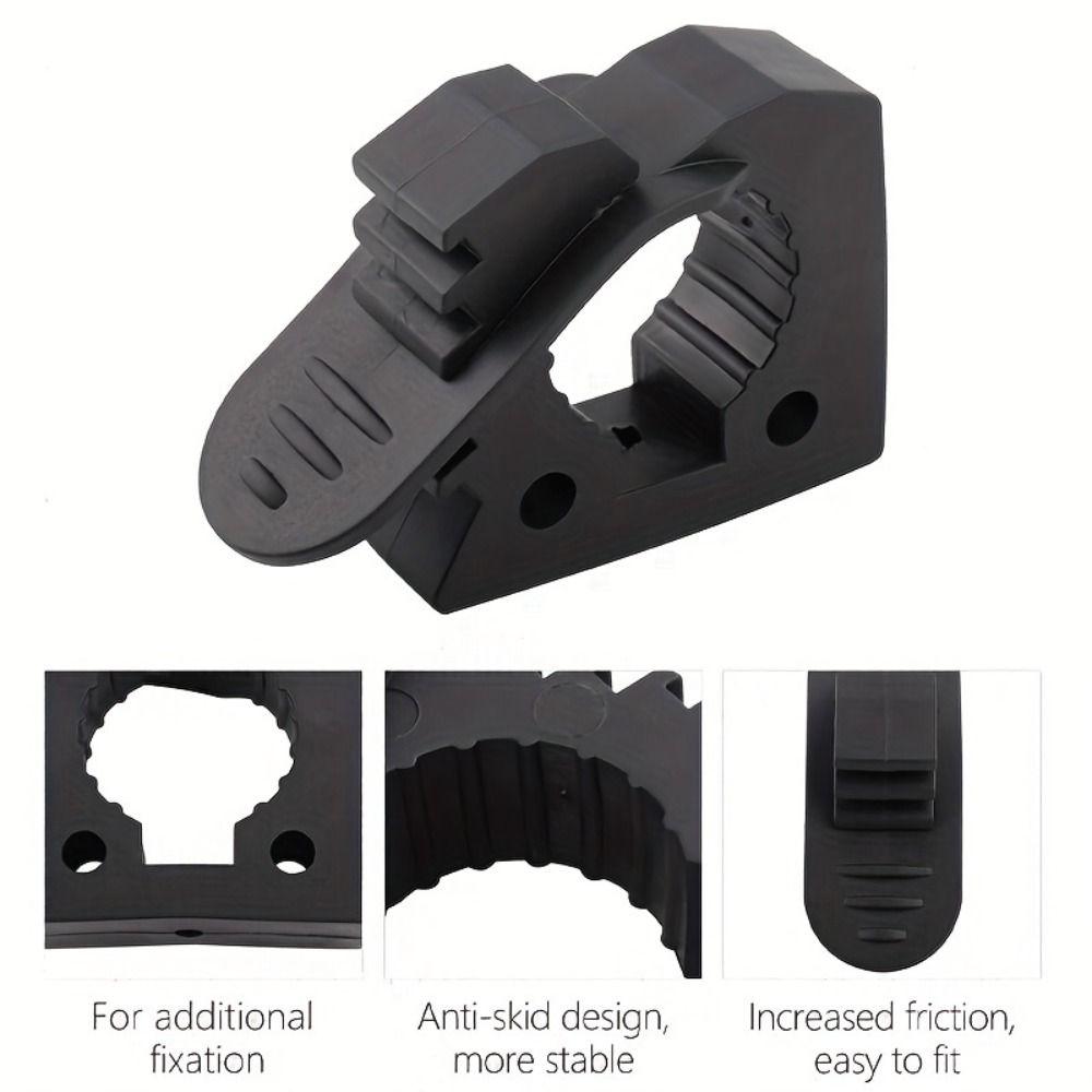 2Pcs Mounting Tools Quick Fist Clamp Mount Bracket Shovel Holder Quick Mounting Rubber Clamp  Truck