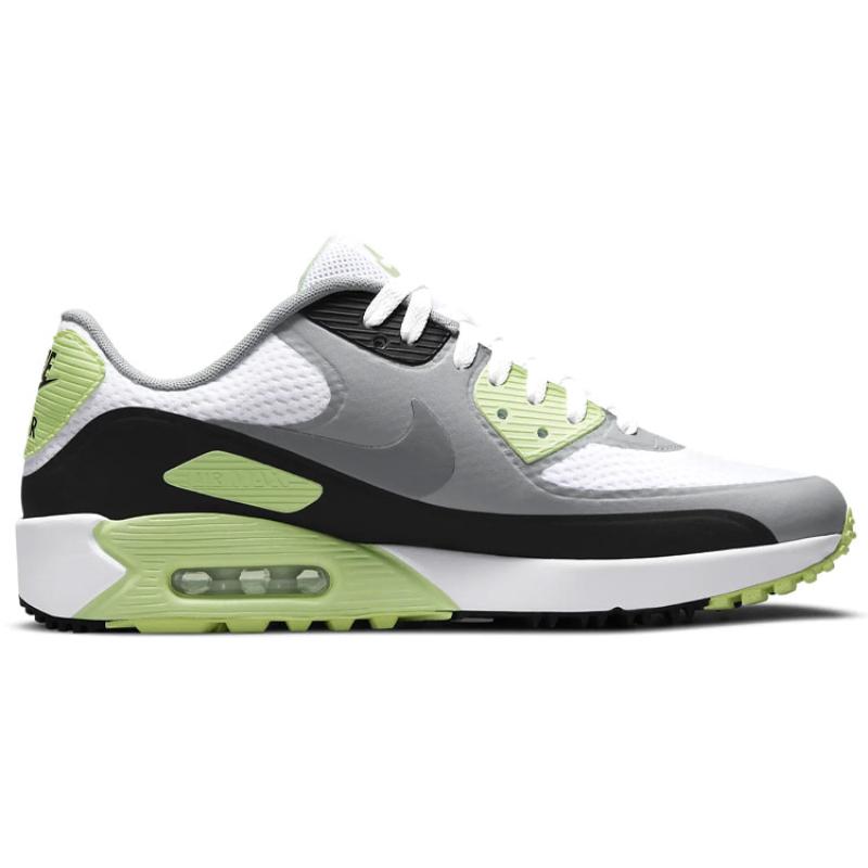 Nike Кроссовки Air Max 90 Golf Белые Серый Партикл Едва заметный Вольт Повседневная обувь CU9978-104