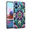 Цветочный витражный эффект, очень красивый чехол для телефона для Redmi Note 13 12 14 15 Pro Plus 13R 11 11T 11E 11S 10 Pro 10S 9 9S