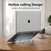 Xiaomi Premium Aluminum Laptop Stand Adjustable Ergonomic Holder for 10-17 Laptops Foldable Design for Office Travel Gaming with Pads