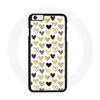 Coque Souple - Coque - Iphone 4 - Noir - Hearts
