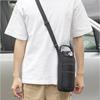 Water Bottle Carrier Bag with Phone Pocket,Fishing Travel Running Insulated Sleeve Pouch