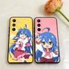 Чехол для телефона Konata Izumi из аниме для Samsung Galaxy A73 72 71 70 A53 52 41 40 A32 31 30 Note20 Note10 Note9