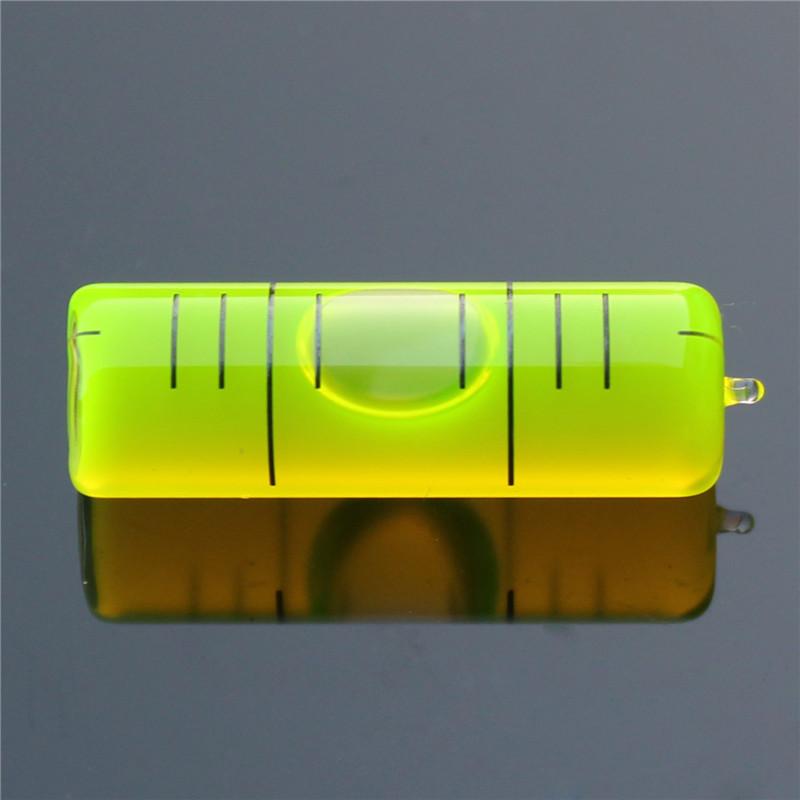 Multiple Specifications and Precision New Glass Tube Level Bubble High Precision Spirit Level Green Liquid Blister Diameter 9mm