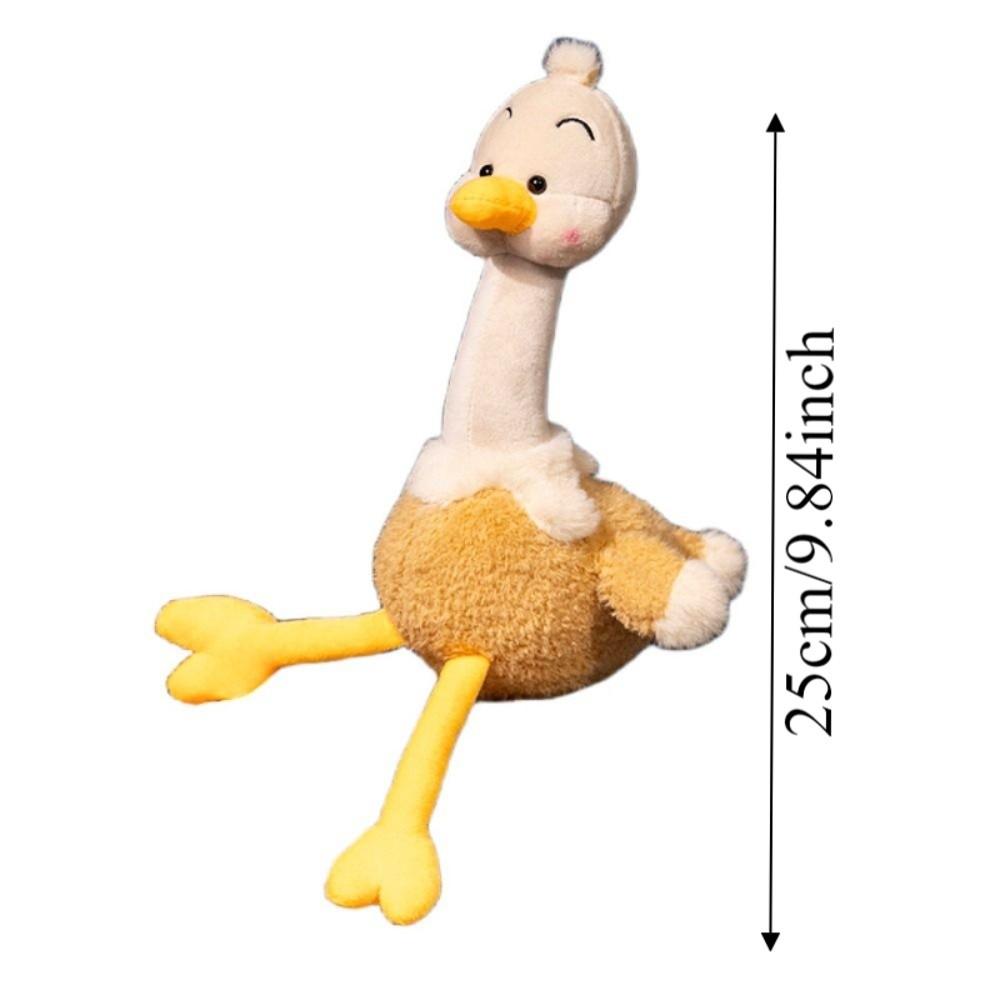 Soft Stuffed Long-Legged Ostrich Plush Toy Cartoon Ostrich Plush Doll Children Gift
