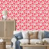 Wallpaper Cow Patches Coral, Subtle Detail for Living Room and Bedroom 50x1000