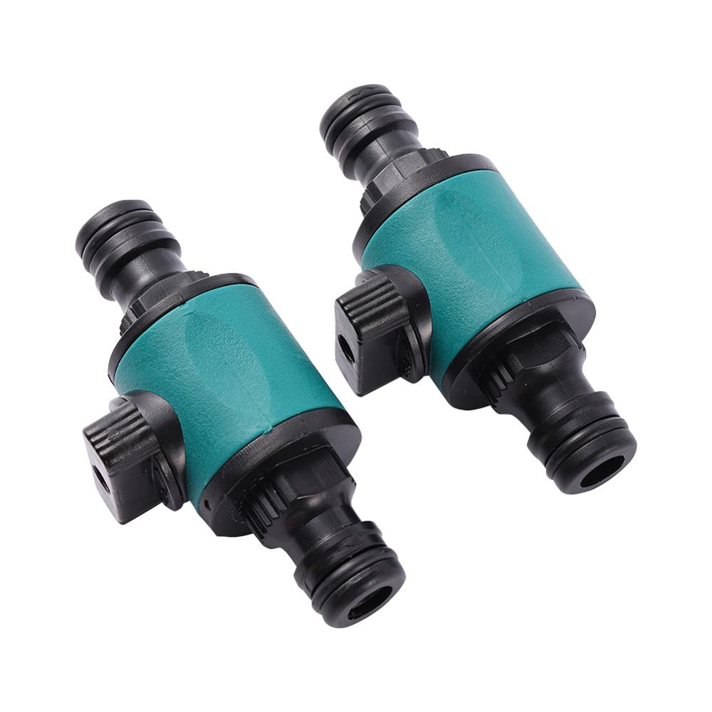 16mm Quick Connector Plastic Valve Prolong Hose Length For Agriculture Watering Garden Tube Pipe Fittings