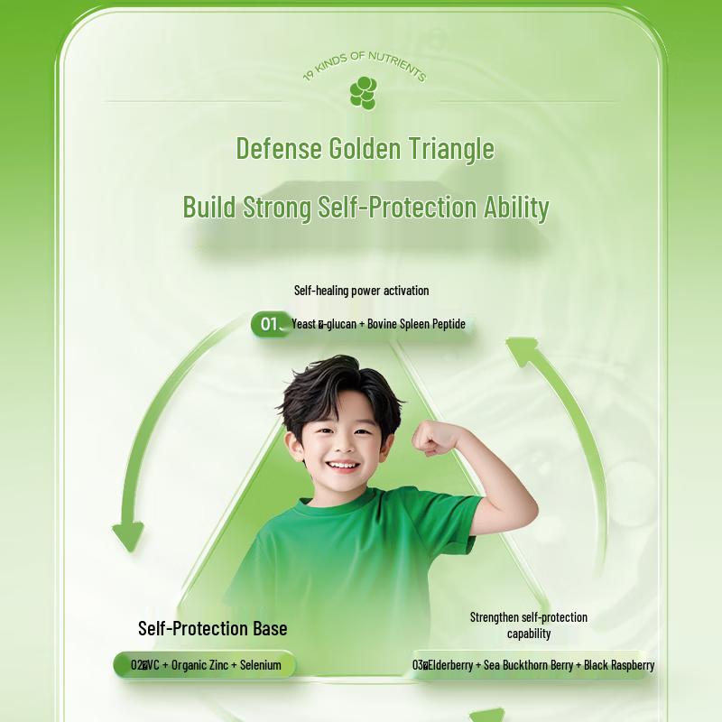 21 Gold Vita Children's Growth & Immunity Liquid Supplements