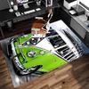 1pc Borussia Monchengladbach logo Print Area Rug - Soft,Washable Non-Slip Indoor Mat for Office Chairs,Living Room,Home Office Decorative Rug