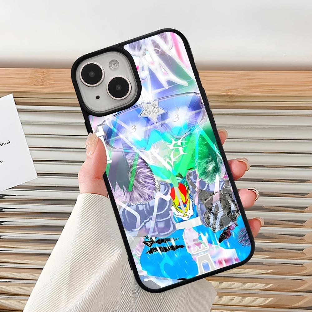 Чехол для телефона Bladee 333 Drain Gangs Для Iphone 15 Pro Max 14 12 11 13 Mini 16 8 7 Plus X Xs XR PC+TPU Задняя крышка
