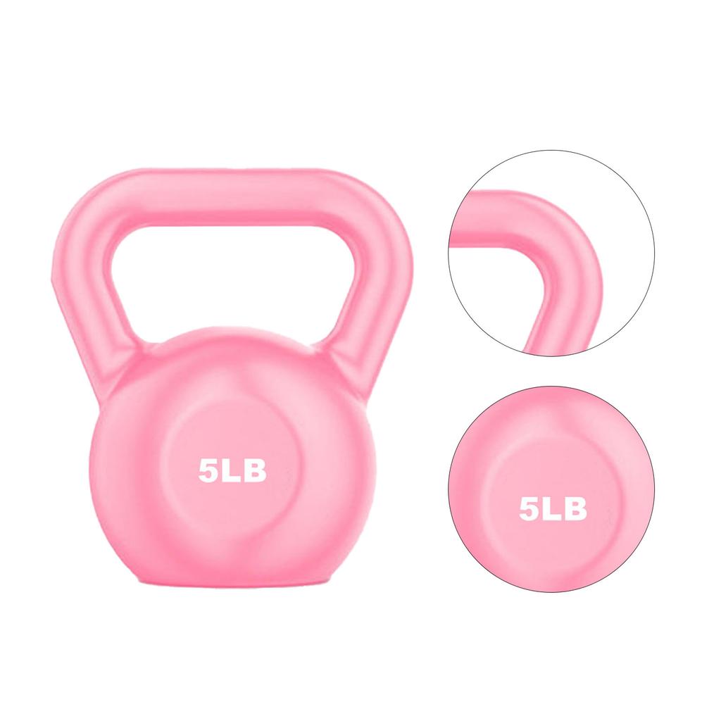 PE Kettlebell Weight for Men Women for Exercises Strength Training Functional Fitness Plyometrics