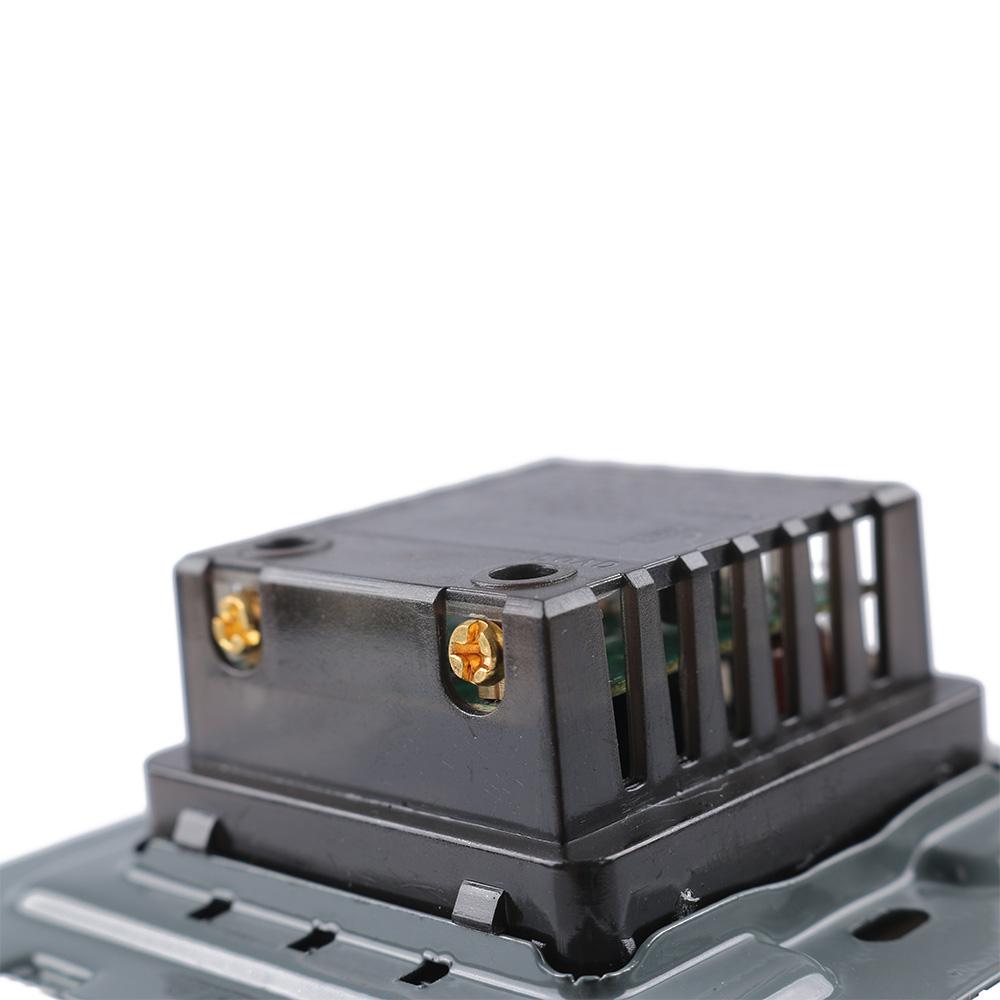 220V High Quality Adjustable White Dimmer Lamp Light Switch Brightness Controller