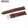 Ремешок для часов 20 мм из воловьей кожи, гладкий, темно-коричневый, инструкция по уходу прилагается RS07S20DBN [Seiko] Мужские