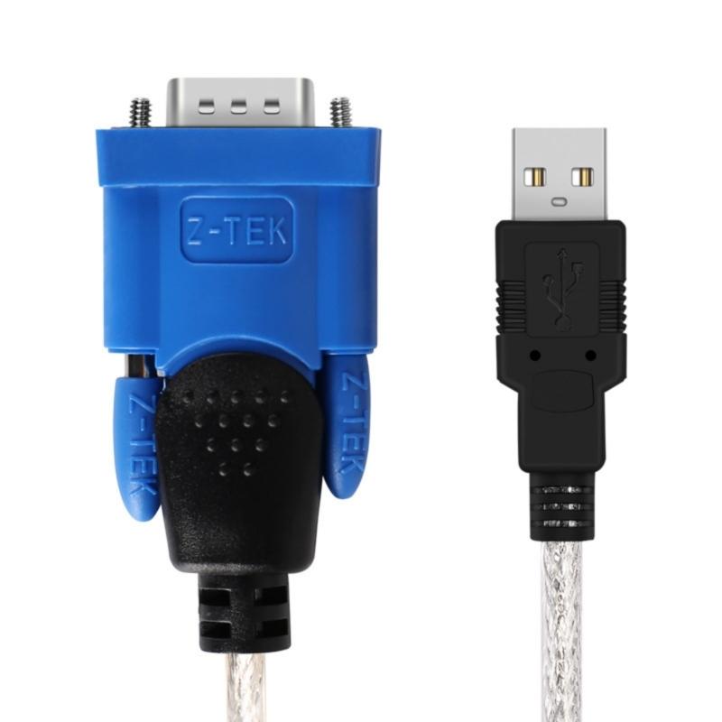 Высокоскоростной USB-преобразователь в RS232 Кабель для ноутбуков и цифровых устройств Стабильная передача сигнала Проводной
