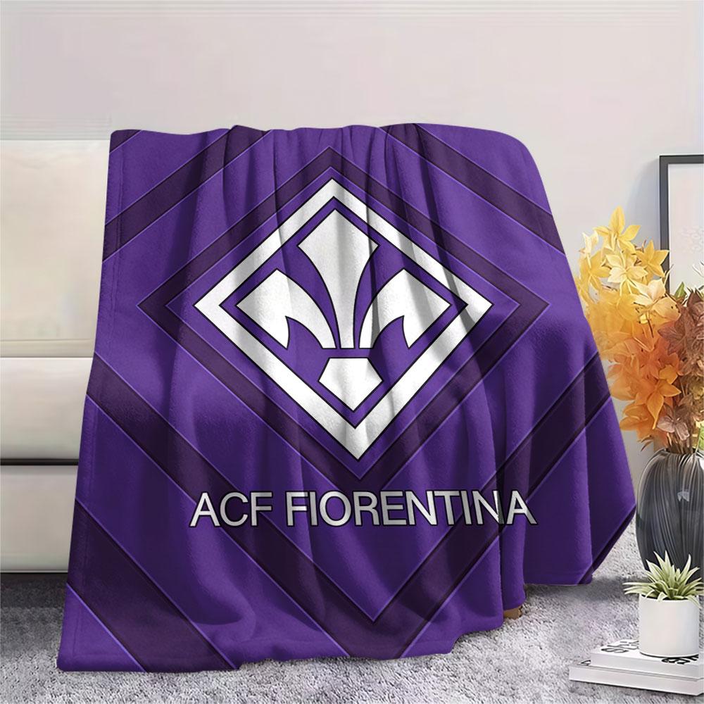 Фланелевое одеяло ACF Fiorentina, Высокое качество, Комфортное для всех сезонов, Декор для дома, Тепло и уют