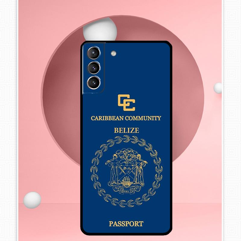 Чехол с флагом Белиза для Samsung Galaxy S24 Ultra S22 Plus S20 S21 FE S8 S9 S10 Note 10 20 S23 Ultra