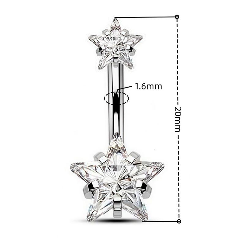 Сексуальный пирсинг пупка из нержавеющей стали в форме сердца, кольцо для пирсинга пупка для женщин и девушек, ювелирное украшение для тела