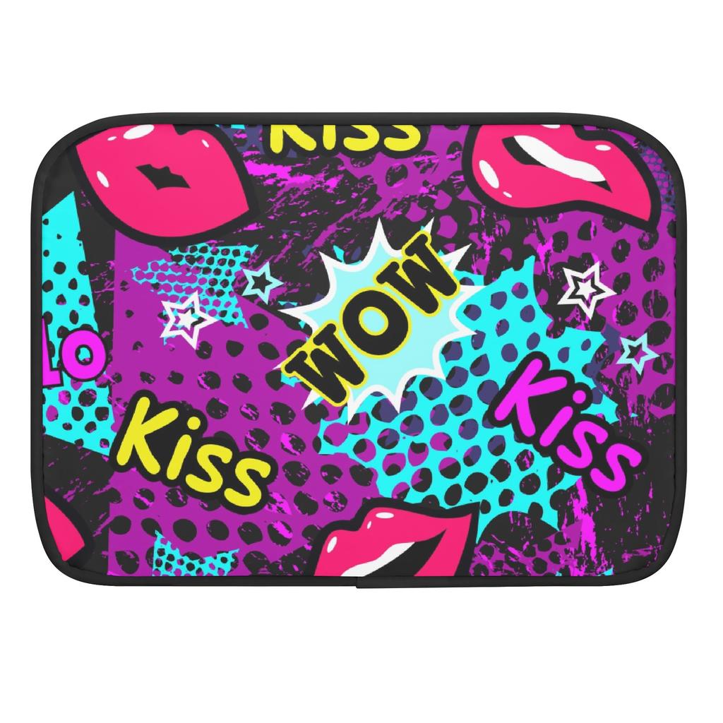 Insulated Food Lunch Bag Thickened PU Reusable Thermal Tote for Students School College Office Commuting Picnic and Travel