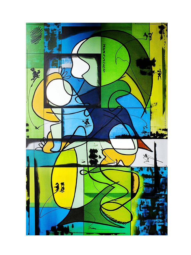 Классическое произведение искусства Пикассо, абстрактные женские постеры, холст, живопись, граффити, настенное искусство для современной гостиной, домашний декор, Куадрос