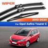 Для Opel Zafira Tourer C 2012- 2013 2014 2015 Дворники Передние и Задние Стеклоочистители Лобовое Стекло Окна Щетки 30"+28"+14"