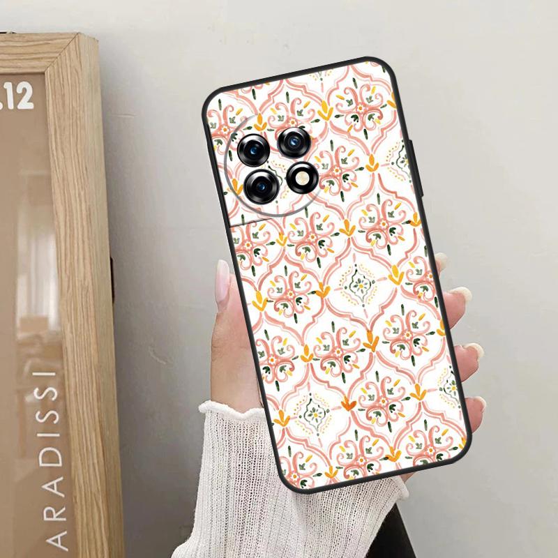 Чехол с марокканским узором для OnePlus Nord CE 4 3 2 Lite 2T N10 N20 N30 OnePlus 12 11 9 10 Pro 8T 10T 12R