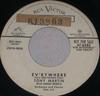 7-дюймовая пластинка ТОНИ МАРТИН, АНРИ РЕНЕ И ЕГО ОРКЕСТР - Ev'rywhere 476283PROMO RCA Victor 1955 США Джаз Б/У
