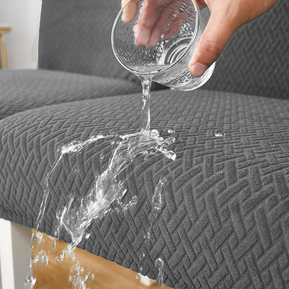 Водостойкие жаккардовые чехлы на стулья из спандекса, спинка, чехол для сиденья для гостиной, офиса, бара, банкета, украшение, пылезащитный чехол, 1 шт.