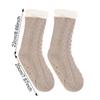1Pair Polyester Fibre Thermal Socks Plush Snow Socks Fashion Thicken Stockings  Women