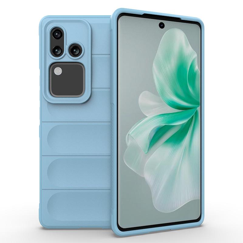 Чехол для Vivo V30 Чехол-обложка для Vivo V30 Fundas Coque Мягкий силикон Дружелюбный к коже ТПУ Защитный задний бампер для телефона Для Vivo V30 5G