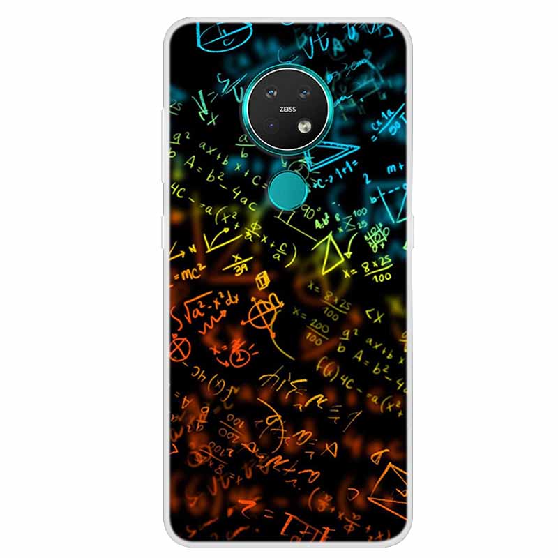 Для Nokia 7.2 Чехол Nokia 6.2 Роскошный Силиконовый ТПУ Мягкая Задняя Крышка Чехол для Телефона Для Nokia 7.2 Funda TA-1193 TA-1178 Мультяшный Coque