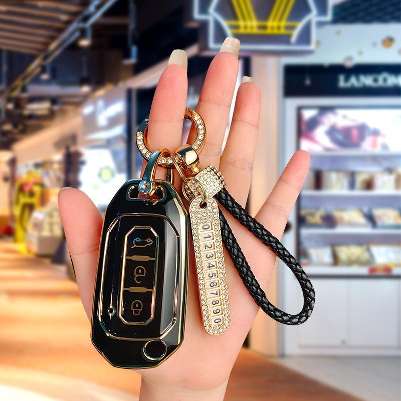 Чехол для ключа Ford Focus для Mondeo, Kuga, Edge, Territory, Evos