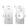 Restorer Furniture Hardware Door Maintenance Window Hinge Fixing Plate Mounting Plate Set Cabinet